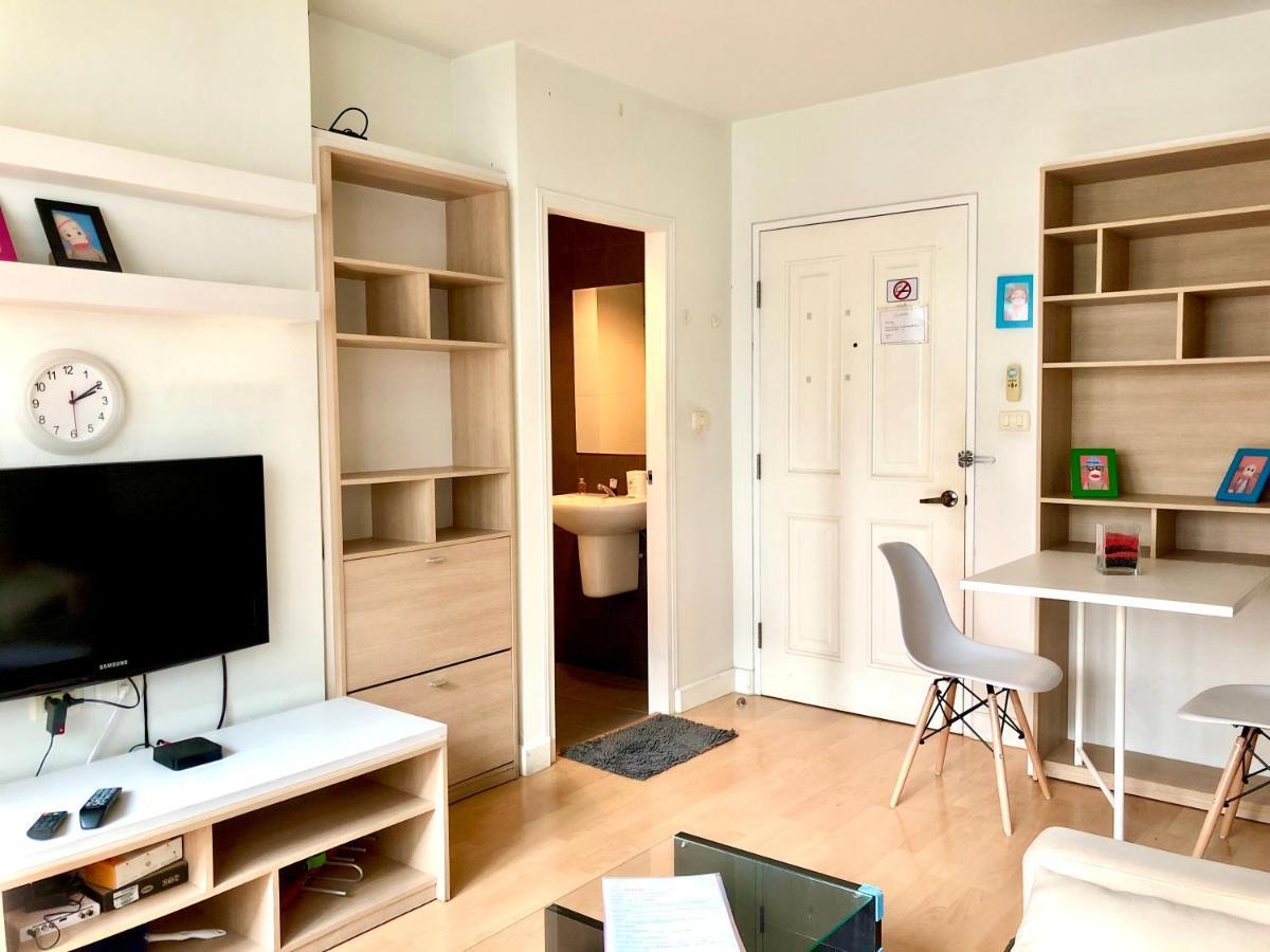 1Br Condo 5 Min To Bts 1000Mbps Fiber Wi-Fi Bangkok Exterior foto